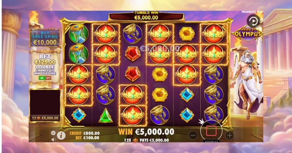 gananicas en Gates of Olympus