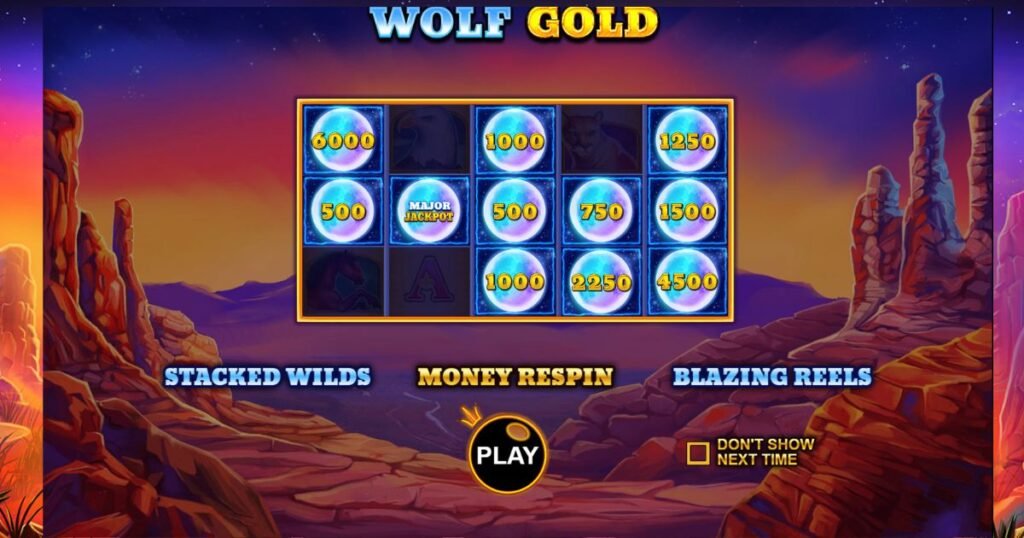 respins luna llena en la tragaperras Wolf Gold