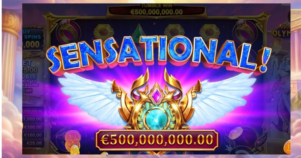tumble wins de 500 mil euros en tragaperras Gates of Olympus